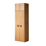 Oak Solid Wood Kids Wardrobe.