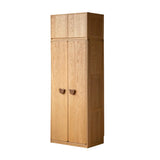 Oak Solid Wood Kids Wardrobe.