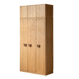 Oak Solid Wood Kids Wardrobe.