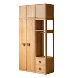 Oak Solid Wood Kids Wardrobe.