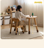 Beech Solid Wood Handmade Children's Table.