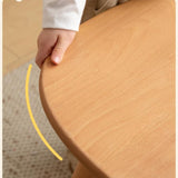Beech Solid Wood Handmade Children's Table.