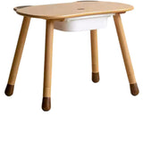 Beech Solid Wood Handmade Children's Table.