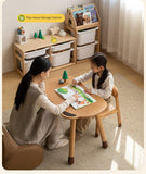 Beech Solid Wood Handmade Children's Table.