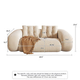 WEHOMZ Velvet Bean Bag Style Sleeper Sofa Bed – Pet-Friendly, Foldable & Multi-Functional in Beige, Grey, Green, Caramel