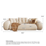 WEHOMZ Velvet Bean Bag Style Sleeper Sofa Bed – Pet-Friendly, Foldable & Multi-Functional in Beige, Grey, Green, Caramel