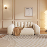 WEHOMZ Velvet Bean Bag Style Sleeper Sofa Bed – Pet-Friendly, Foldable & Multi-Functional in Beige, Grey, Green, Caramel