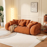 WEHOMZ Velvet Bean Bag Style Sleeper Sofa Bed – Pet-Friendly, Foldable & Multi-Functional in Beige, Grey, Green, Caramel