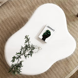 Beige Modern MDF Cloud-Shaped Coffee Table with Waterproof Top