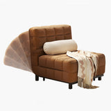 WEHOMZ Convertible Sleeper Sofa Bed with Adjustable Backrest & Soft Corduroy Upholstery in Neutral Tones