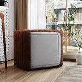 WEHOMZ Lazy Foam Sofa – Ergonomic Floor Couch in Chenille, Multiple Colors Available