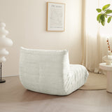 WEHOMZ Lazy Foam Sofa – Ergonomic Floor Couch in Chenille, Multiple Colors Available