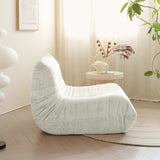 WEHOMZ Lazy Foam Sofa – Ergonomic Floor Couch in Chenille, Multiple Colors Available