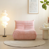 WEHOMZ Lazy Foam Sofa – Ergonomic Floor Couch in Chenille, Multiple Colors Available