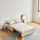 Modern Loveseat Sleeper Upholstered Sofa Bed with Storage