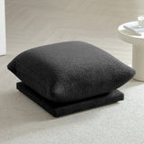 WEHOMZ Cloud Sectional Couch - Modular, Oversized Sofa in Lambswool Fabric, Available in White, Black & Green