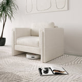Modern Modular Sectional Sofa in Teddy Velvet or Cotton & Linen