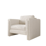 Modern Modular Sectional Sofa in Teddy Velvet or Cotton & Linen