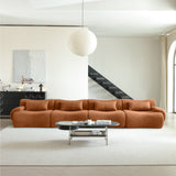 WEHOMZ Modern Teddy Velvet Sectional Sofa – Modular & Upholstered in Luxurious Fabric