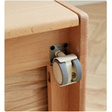 Beech Solid Wood Kids Storage Stool