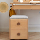 Beech Solid Wood Kids Storage Stool