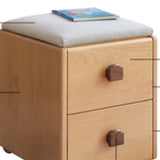 Beech Solid Wood Kids Storage Stool