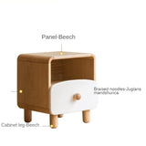 Beech Solid Wood Bedroom Furniture Set Children's Bed Montessori.