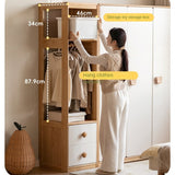 Beech Solid Wood Bedroom Furniture Set Children's Bed Montessori.
