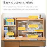 Beech Solid Wood Bedroom Furniture Set Children's Bed Montessori.