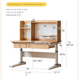Beech Solid Wood Bedroom Furniture Set Children's Bed Montessori.