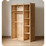 Beech Solid Wood Bedroom Furniture Set Children's Bed Montessori.