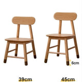 Oak, Beech, Birch Solid Wood Children's Chair Adjustable 3 Heights.