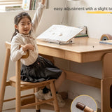 Oak, Beech, Birch Solid Wood Children's Chair Adjustable 3 Heights.