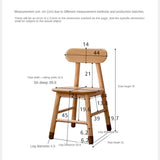 Oak, Beech, Birch Solid Wood Children's Chair Adjustable 3 Heights.