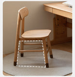 Oak, Beech, Birch Solid Wood Children's Chair Adjustable 3 Heights.