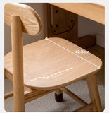 Oak, Beech, Birch Solid Wood Children's Chair Adjustable 3 Heights.