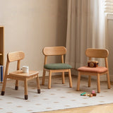 Oak, Beech Solid Wood Kids Small Chair.