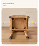 Oak, Beech Solid Wood Kids Small Chair.