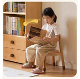 Oak, Beech Solid Wood Kids Small Chair.