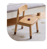 Oak, Beech Solid Wood Kids Small Chair.