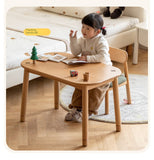 Oak, Beech Solid Wood Kids Small Chair.