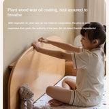 Beech Solid Wood Modern Children's Single Bed
