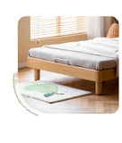 Beech Solid Wood Modern Children's Single Bed