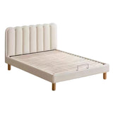 Organic leather cream style white Children's Bed
