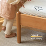 Beech solid wood Children's Soft Bed<