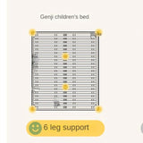 Beech solid wood Children's Soft Bed<