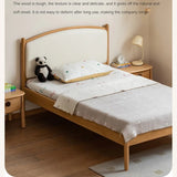 Beech solid wood Children's Soft Bed<