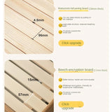 Beech solid wood Children's Soft Bed<