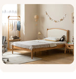 Beech solid wood Children's Soft Bed<
