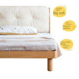 Cream style Organic Leather kid's Bed<